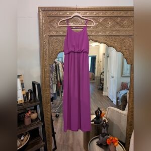 Lush Elegant Purple Maxi Dress